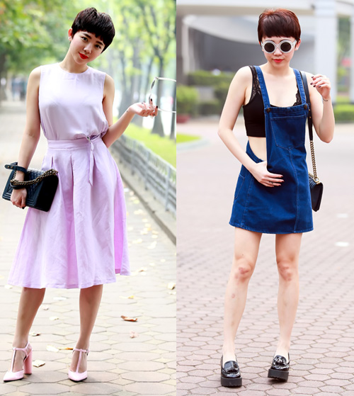 Tóc tém ngắn làm n&ecirc;n thương hi&ecirc;̣u thời trang cá tính của Tóc Ti&ecirc;n