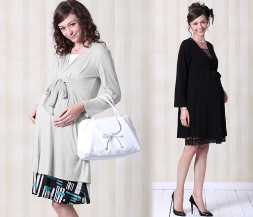 N&ecirc;n chọn trang phục cho b&agrave; bầu m&agrave;u sẫm v&agrave; chất cotton