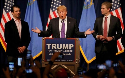 Ứng vi&ecirc;n tổng thống Mỹ Donald Trump đang chiếm ưu thế trong cuộc bầu cử