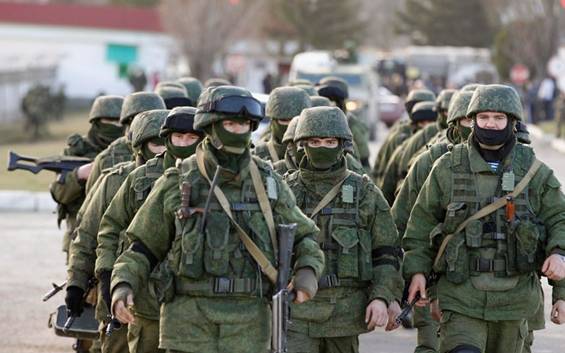 c&aacute;c binh sĩ đặc nhiệm Nga tại Crimea