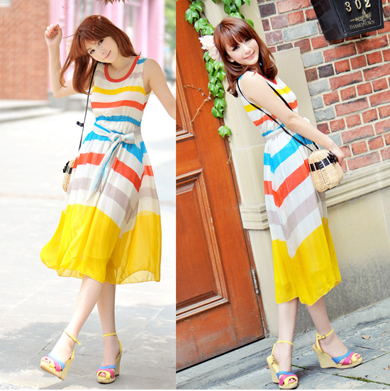 Bắt nhịp 8 xu hướng v&aacute;y h&egrave; 2014