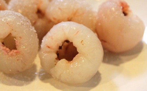 c&aacute;ch l&agrave;m ch&egrave; vải thạch dừa
