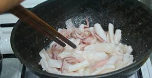 mực x&agrave;o chua ngọt gi&ograve;n gi&ograve;n