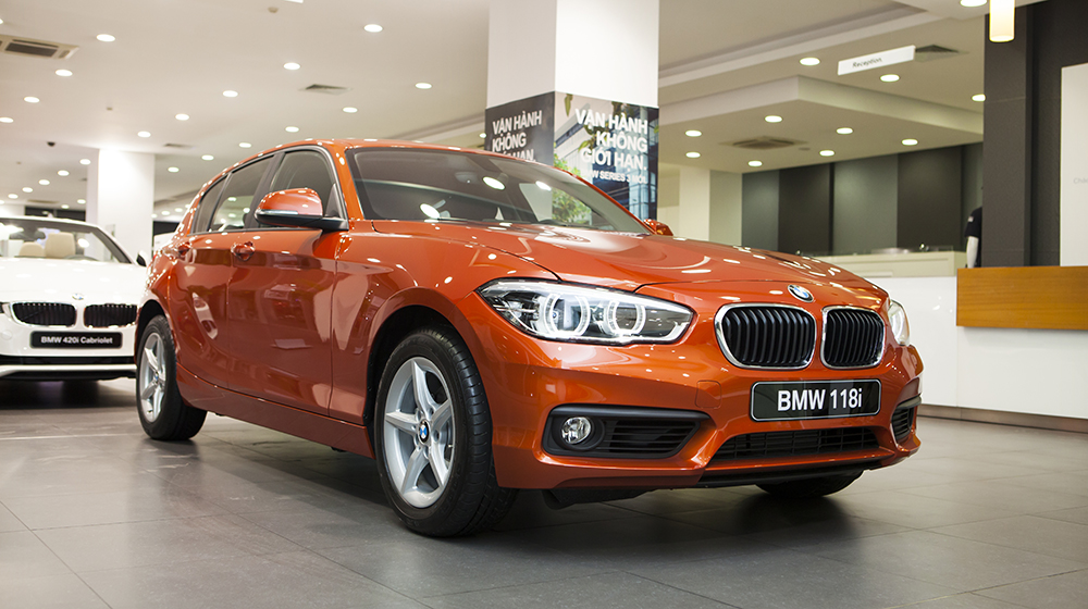 Xe BMW 1-Series vừa ch&iacute;nh thức được giới thiệu tại thị trường Việt Nam
