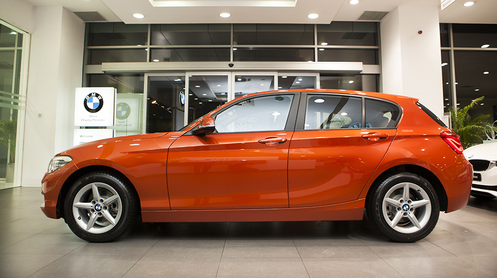 BMW 1-Series 2016 sở hữu ngoại h&igrave;nh bắt mắt hơn