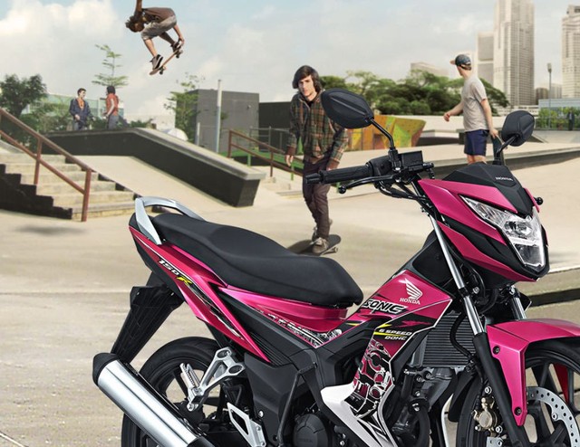 Xe Honda Sonic 150R vẫn giữ nguy&ecirc;n kiểu d&aacute;ng hyper underbone 