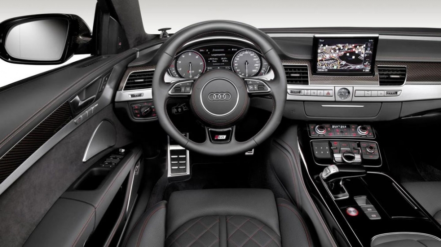 Audi S8 Plus 2016 c&oacute; kh&ocirc;ng gian nội thất đậm chất thể thao 