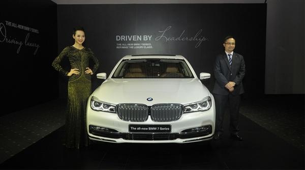 Xe BMW 740Li 2016 g&acirc;y ấn tượng mạnh với thiết kế tinh tế