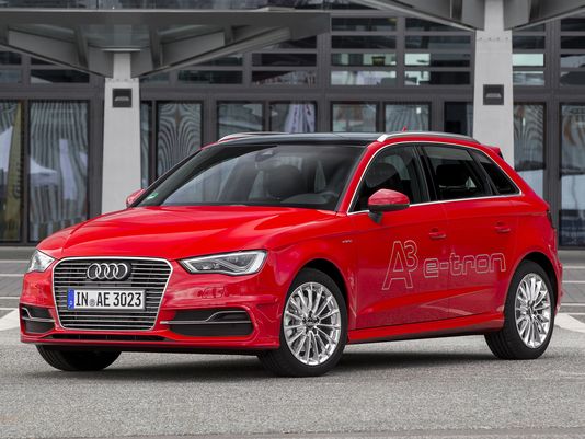 H&igrave;nh ảnh mẫu xe &ocirc; t&ocirc; điện A3 mới của Audi