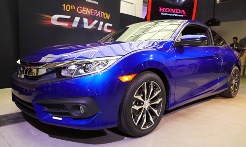 Honda Civic Coupe 2016 trang bị 2 phi&ecirc;n bản động cơ