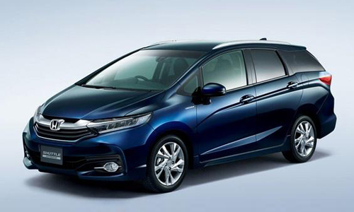 Thiết kế của honda Shuttle về tổng thể giống với c&aacute;c mẫu xe thế hệ mới của Honda