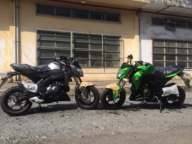 Thiết kế của Kawasaki Z125 được lấy cảm hứng từ d&ograve;ng naked bike Z-Series 