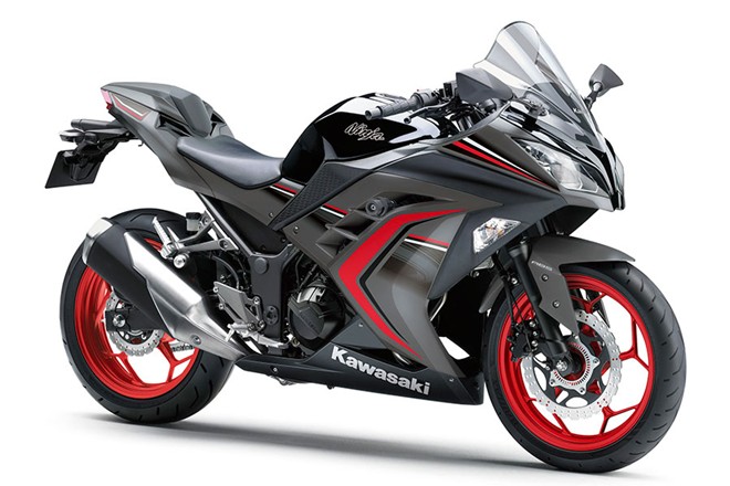 Kawasiki Ninja 250 ABS mang phong c&aacute;ch xe đua chuy&ecirc;n nghiệp