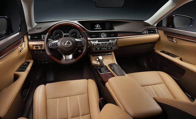 Thiết kế nội thất của Lexus ES 350 2016 tinh tế v&agrave; sang trọng