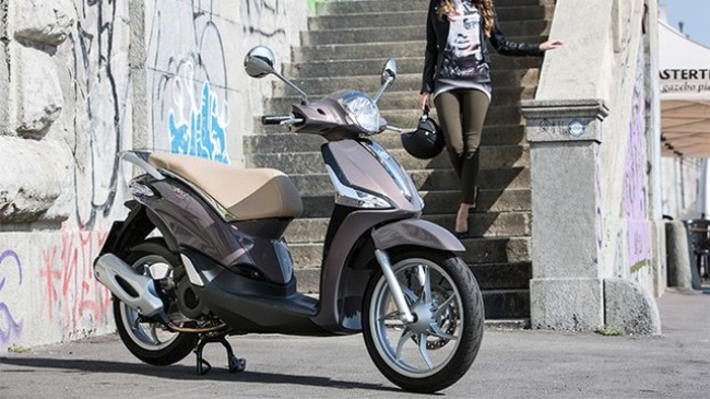 Thiết kế của Piaggio Liberty ABS kh&ocirc;ng thay đổi qu&aacute; nhiều so với người tiền nhiệm