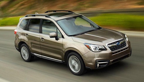 Xe Subaru Forester 2017 thay đổi chủ yếu ở nội thất