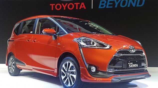 Xe Toyota Sienta 2016 c&oacute; 4 phi&ecirc;n bản kh&aacute;c nhau