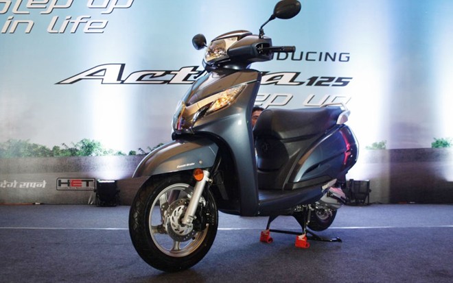 Xe m&aacute;y Honda Activa mới trở th&agrave;nh mẫu xe tay ga cực ăn kh&aacute;ch tại thị trường Ấn Độ