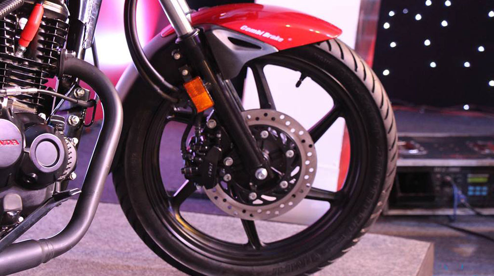 Tr&aacute;i tim của mẫu xe m&aacute;y mới CB Unicorn 160 l&agrave; động cơ xi-lanh đơn, dung t&iacute;ch 163 cc