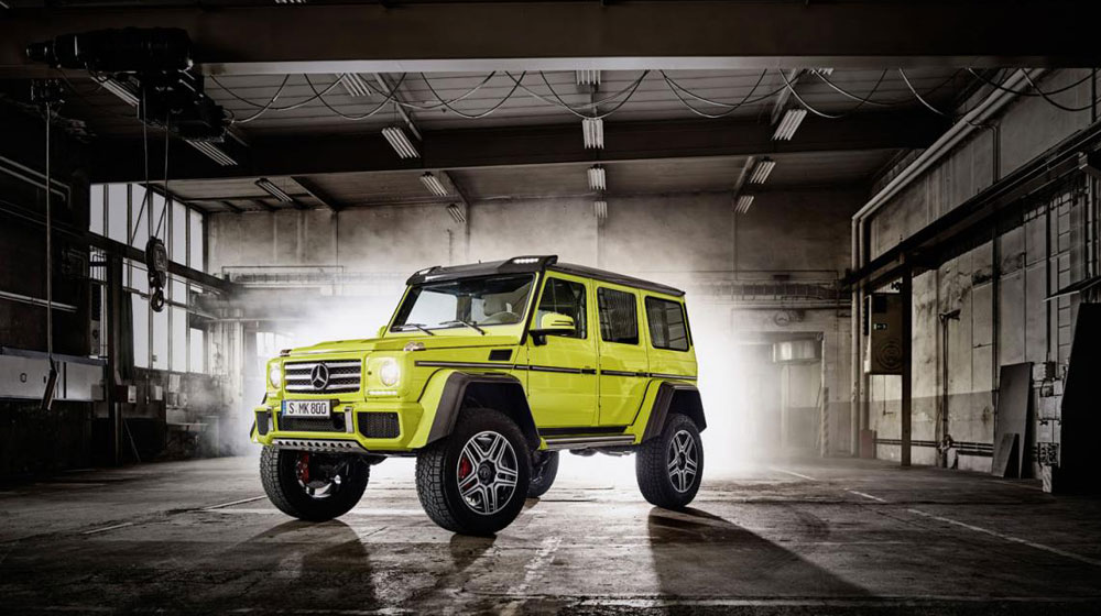Mẫu xe &ocirc; t&ocirc; mới Mercedes-Benz G500 4x4&sup2; nổi bật với khối động cơ V8, c&ocirc;ng suất tối đa 422 m&atilde; lực
