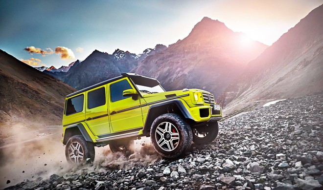 Chiếc xe &ocirc; t&ocirc; mới của Mercedes được mệnh danh l&agrave; 'vua địa h&igrave;nh' với những t&iacute;nh năng ưu việt 