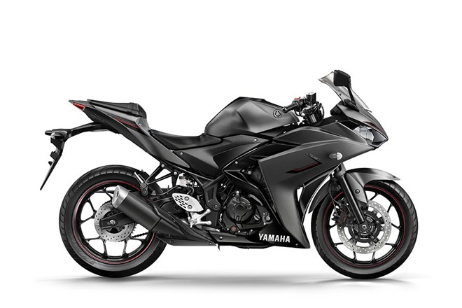 Yamaha R3 mới được bổ sung th&ecirc;m m&agrave;u x&aacute;m đầy nam t&iacute;nh