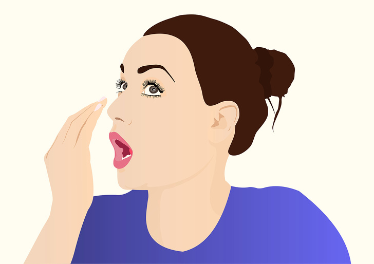 Hơi thở kh&oacute; chịu c&oacute; thể l&agrave; do vi&ecirc;m đường tiết niệu. Ảnh: &copy; depositphotos  