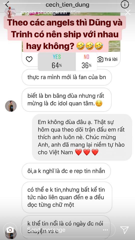 Đọ nhan sắc hai mỹ nh&acirc;n được B&ugrave;i Tiến Dũng bất ngờ &lsquo;thả th&iacute;nh&rsquo;