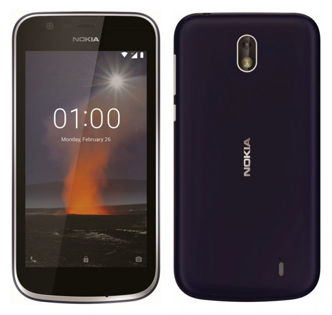 Cận cảnh smartphone Nokia 1 đẹp ‘long lanh’ giá chỉ hơn 2 triệu đồng