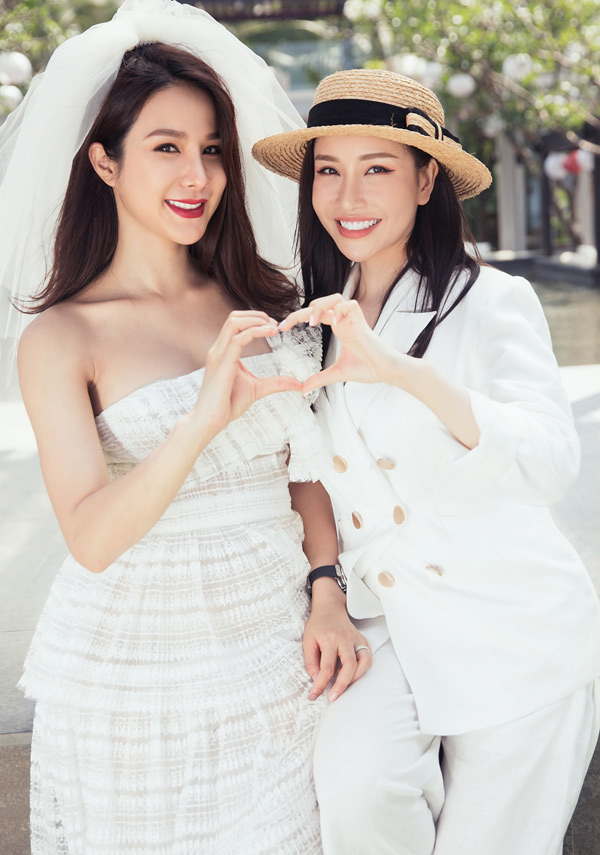 Diệp L&acirc;m Anh v&agrave; Kỳ Duy&ecirc;n kết th&acirc;n với nhau gần hai năm nay