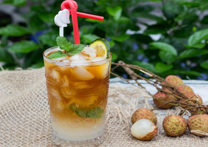 vải thiều ng&acirc;m đường