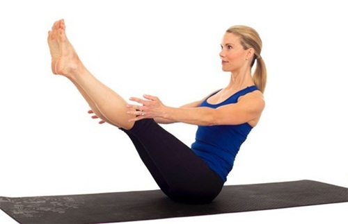 yoga tư thế con thuyền