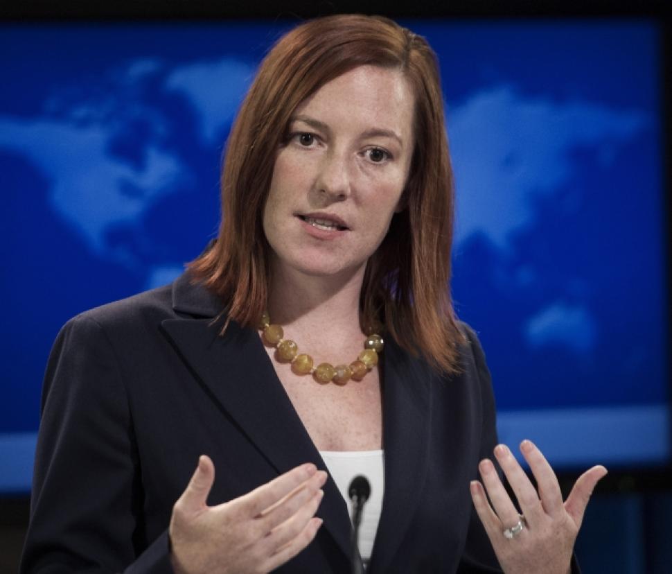 Người ph&aacute;t ng&ocirc;n Bộ 13Win15.com kèo nhà cái uy tín Mỹ Jen Psaki