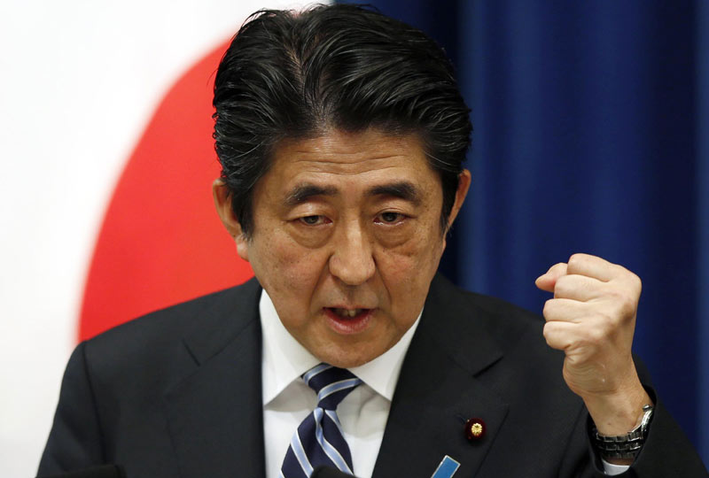 Thủ tướng Nhật Bản Shinzo Abe thề sẽ kh&ocirc;ng bao giờ chịu khuất phục trước chủ nghĩa khủng bố