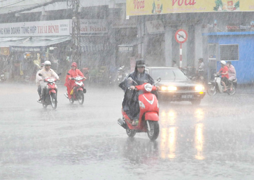 Dự b&aacute;o thời tiết ng&agrave;y mai 15/02/2015: Mưa to tiếp tục xuất hiện ở c&aacute;c tỉnh Bắc Bộ