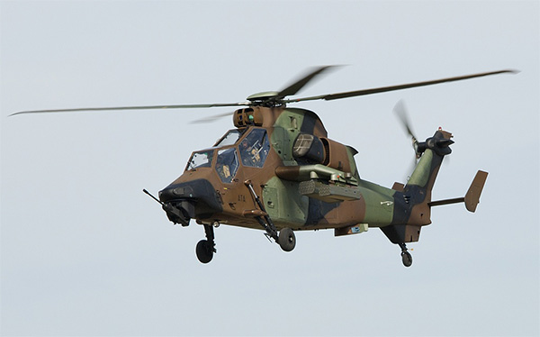 'Con hổ biết bay của ch&acirc;u &Acirc;u' - trực thăng tấn c&ocirc;ng Eurocopter Tiger l&agrave; một trong những vũ kh&iacute; hiện đại của qu&acirc;n đội Đức