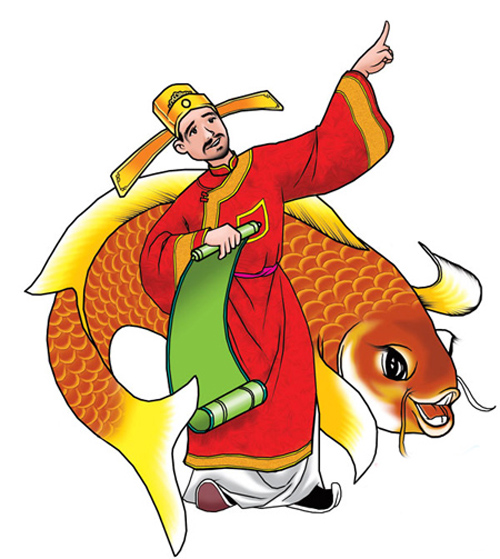 Ng&agrave;y Tết &ocirc;ng C&ocirc;ng &ocirc;ng T&aacute;o với tục ph&oacute;ng sinh c&aacute; ch&eacute;p
