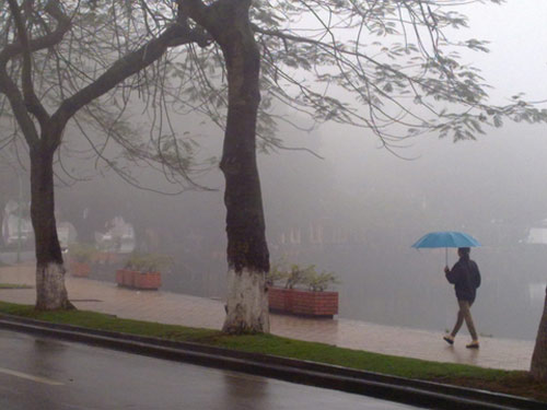 Dự b&aacute;o thời tiết ng&agrave;y mai 23/1/2015: Từ mai, miền Bắc c&oacute; thể xuất hiện mưa rải r&aacute;c một v&agrave;i nơi
