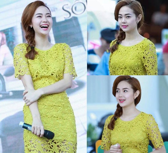 T&oacute;c tết dễ thương cũng l&agrave; kiểu t&oacute;c rất được c&aacute;c sao Việt lựa chọn