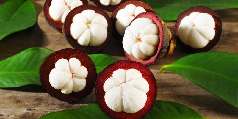 Măng cụt c&oacute; vỏ mềm đều, m&agrave;u r&aacute;m n&acirc;u l&agrave; măng cụt ngon ngọt
