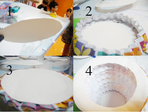 Tạo đế đ&egrave;n v&agrave; v&agrave;nh đ&egrave;n cho chiếc đ&egrave;n trung thu dễ thương