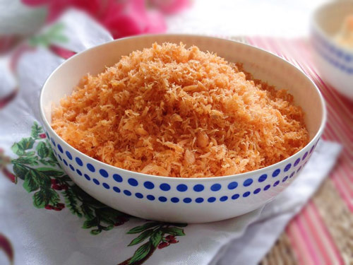 C&aacute;ch l&agrave;m ruốc t&ocirc;m thơm ngon cho b&eacute; y&ecirc;u kh&ocirc;ng hề kh&oacute;