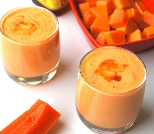 C&aacute;ch l&agrave;m sinh tố đu đủ thơm ngon m&agrave; kh&ocirc;ng tốn nhiều thời gian