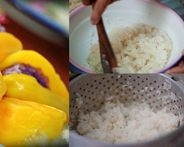 C&aacute;c bước thực hiện cho m&oacute;n c&ocirc;i m&iacute;t cốt dừa hấp dẫn