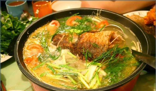 M&oacute;n canh ri&ecirc;u c&aacute; ch&eacute;p ngon ngọt cho cả nh&agrave; v&agrave;o cuối tuần