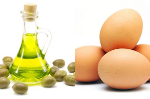 Hỗn hợp dầu oliu với trứng gi&uacute;p chăm s&oacute;c t&oacute;c, dưỡng t&oacute;c cực hiệu quả