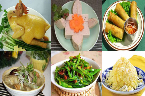 M&acirc;m cỗ mặn c&uacute;ng gia ti&ecirc;n ng&agrave;y rằm th&aacute;ng bảy &acirc;m lịch