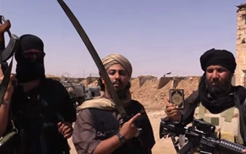 Phiến qu&acirc;n khủng bố IS tại v&ugrave;ng bi&ecirc;n giới Syria v&agrave; Iraq
