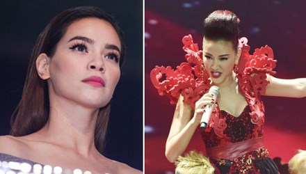 Hồ Ngọc H&agrave; chạm tr&aacute;n 't&igrave;nh địch' Maya trong liveshow 1 của The Remix