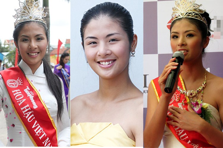 Hoa hậu Ngọc H&acirc;n gi&agrave;nh vương miện Hoa hậu Việt Nam năm 2010